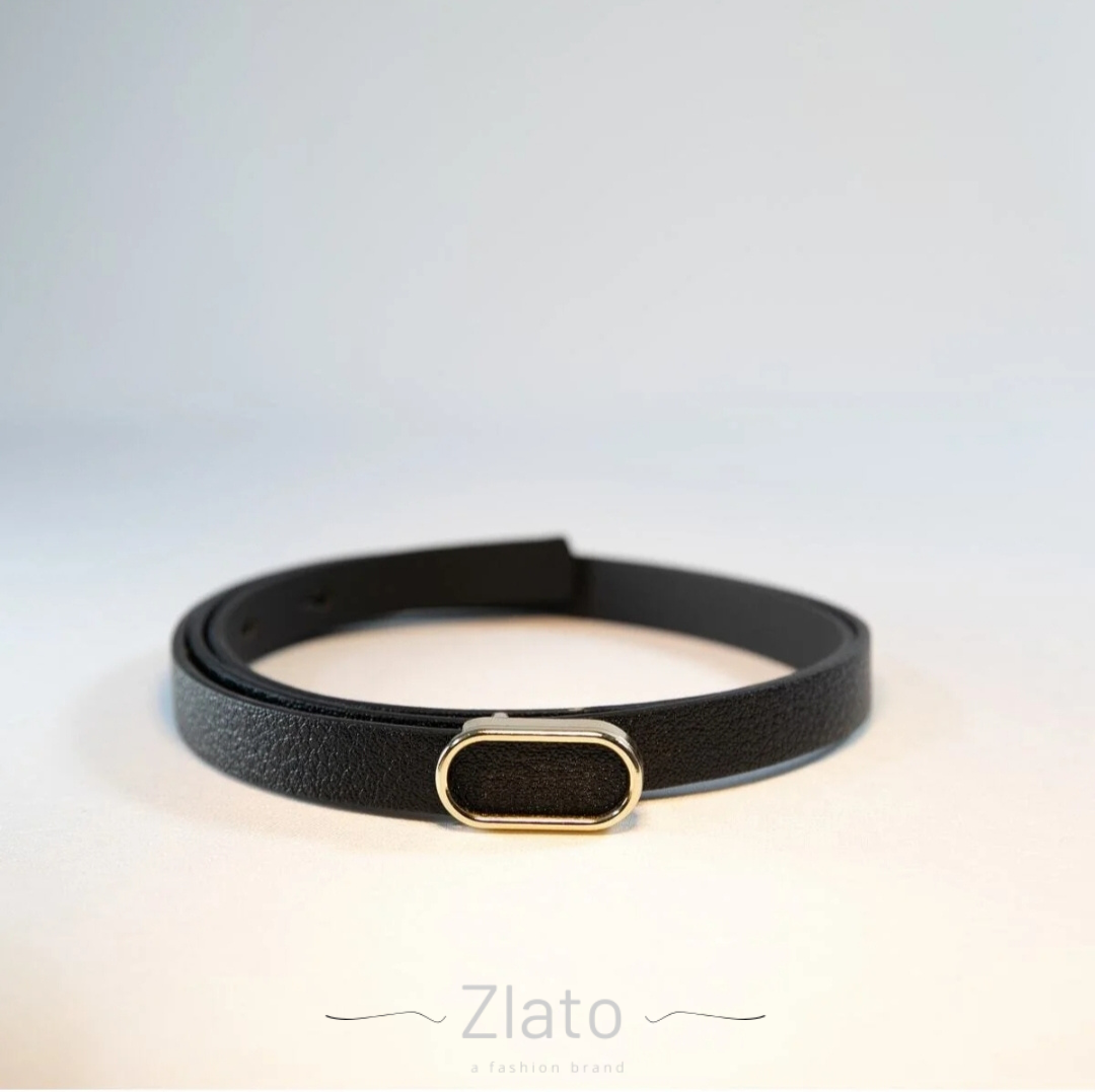 Zlato Kadın Oval Gold Kadın Pantolon Ceket Elbise Gömlek Kemeri